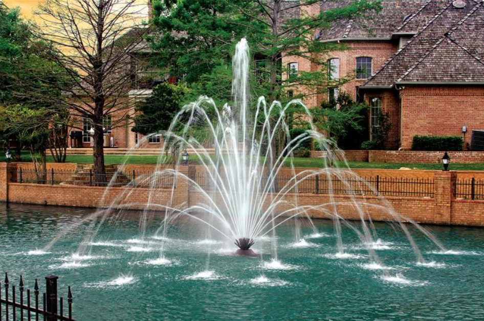 floating lake fountain